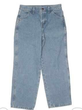 RUSTLER Boys’ Husky Light Wash Straight Leg Denim Jeans